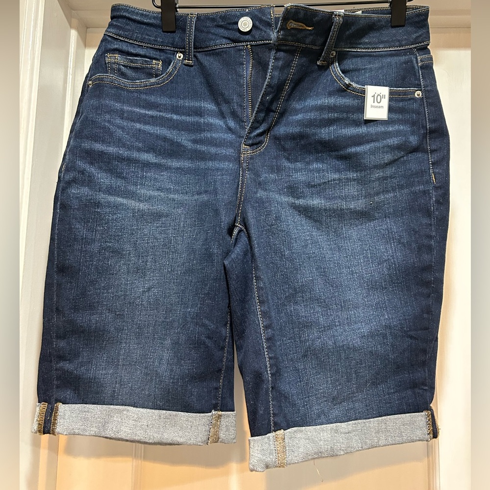 NWT-10” Bermuda Denim Shorts